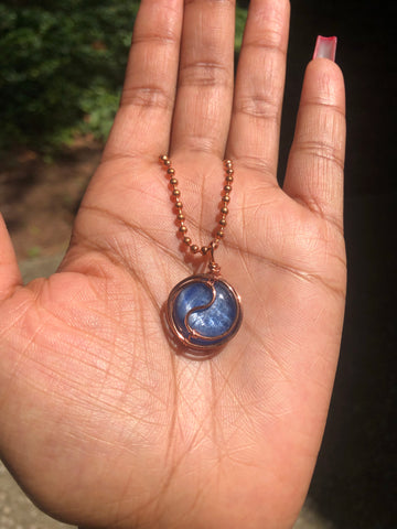 Kyanite Ying Yang Crystal